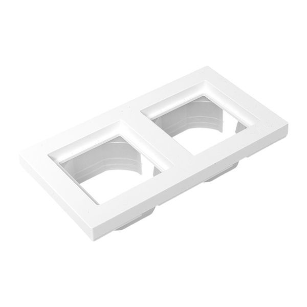  Рамка 2-м Эпика IP44 пластик бел. EKF UP1-FPW-02-44 фото в каталоге от BTSprom.by