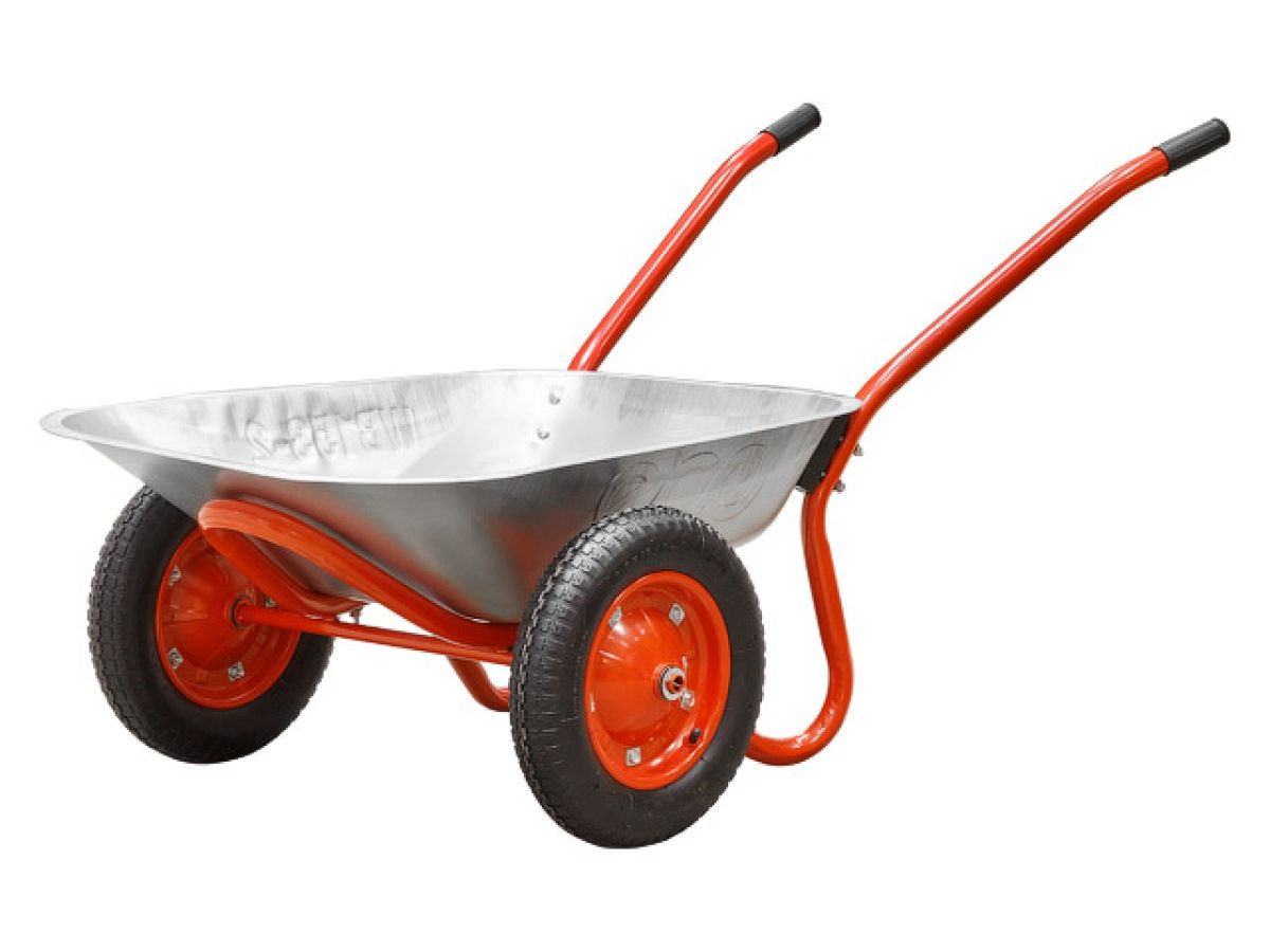 тачка садовая eco wb153-2 (80л, 150кг, 2 пневмоколеса 3.25-8) wb153-2 от BTSprom.by