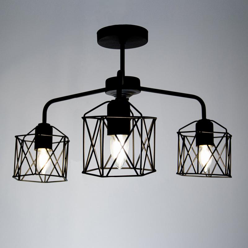  Светильник "Стелла" 131 НПБ 01-3х60-202 Е27 ИУ черн. муар Элетех 1005404669 фото в каталоге от BTSprom.by