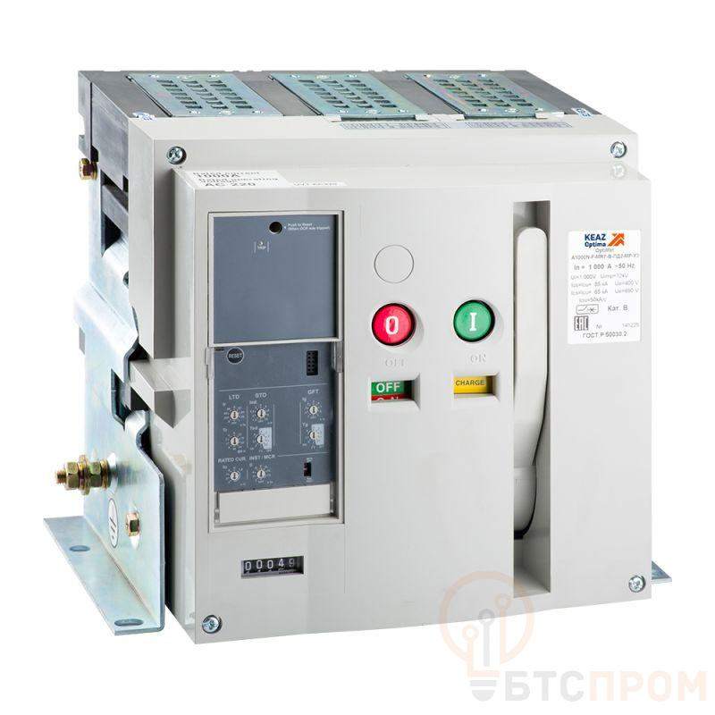 Выключатель автоматический OptiMat A-2000-S2-3P-85-D-MR7.0-F-C2200-M2-P01-S1-06 КЭАЗ 309450 фото в каталоге от BTSprom.by  Выключатель автоматический OptiMat A-2000-S2-3P-85-D-MR7.0-F-C2200-M2-P01-S1-06 КЭАЗ 309450 фото в каталоге от BTSprom.by