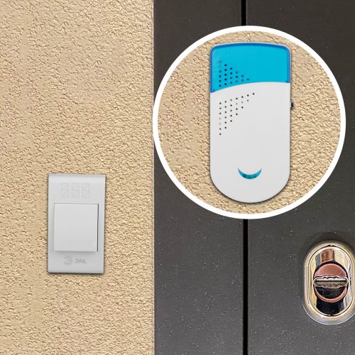  Звонок беспроводной TWIN-R ЭРА Б0019878 фото в каталоге от BTSprom.by