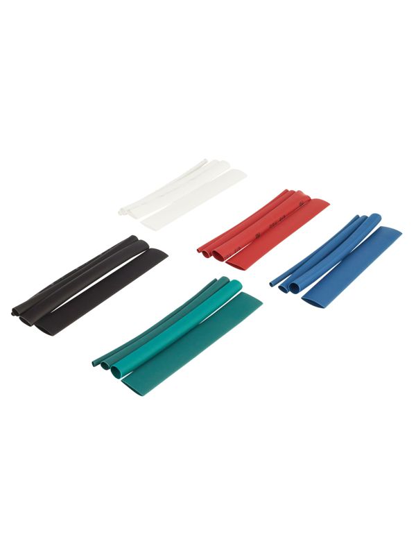  Набор трубок термоусадочных тонкостен. ТТУ 2/1; 4/2; 6/3; 8/4 (З; С; К; Ч) 20х8см разноцвет. IEK UDRS-D2-D8-10-3 фото в каталоге от BTSprom.by