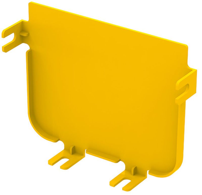 крышка торцевая оптич. лотка 120мм itk ds-120-313g0 от BTSprom.by