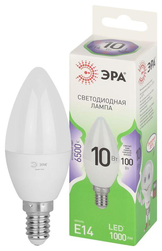 лампа светодиодная green line b35-10w-865-e14 gl 10вт свеча 6500к свет холод. e14 эра б0067095 от BTSprom.by