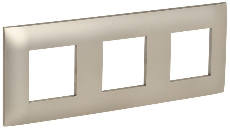 рамка 3-м skandy sk-f03sh шампань iek sk-m32-k37 от BTSprom.by