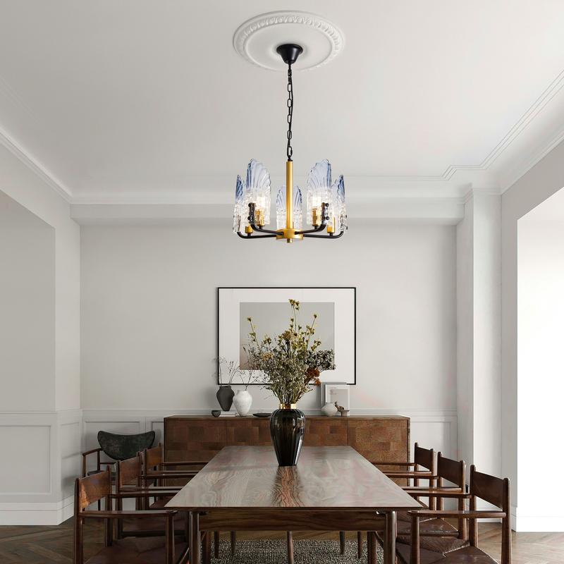  Светильник Ollie 5х40Вт E14 IP20 подвесной Freya FR5525PL-05GB фото в каталоге от BTSprom.by