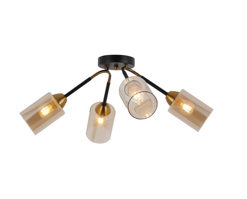 люстра liberta 60вт e27х4 ip20 freya fr4014pl-04bbz от BTSprom.by