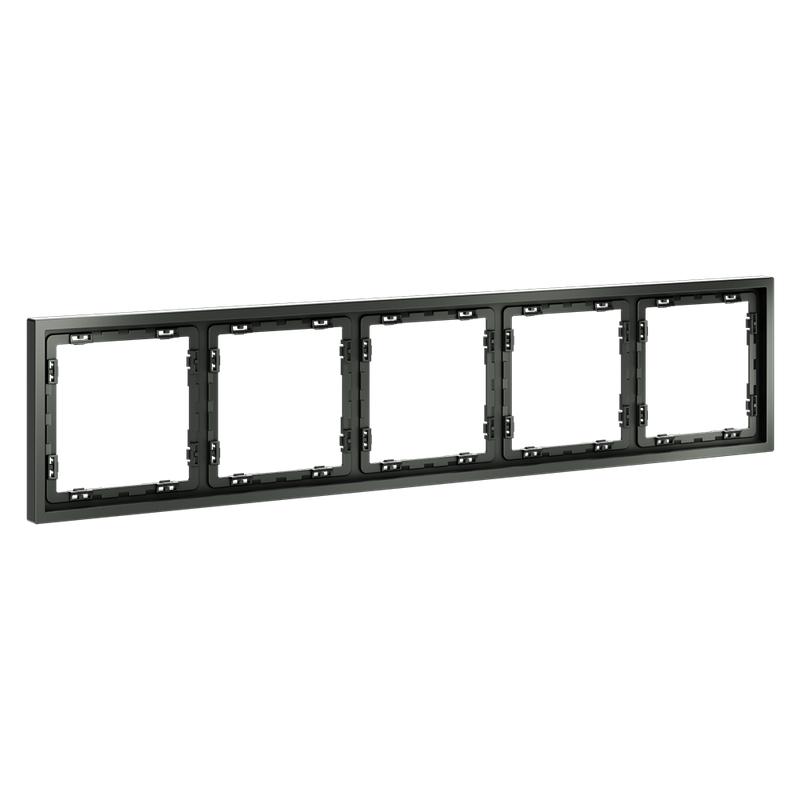  Рамка 5-м S70 пластик. титан Voltum VLS100506 фото в каталоге от BTSprom.by