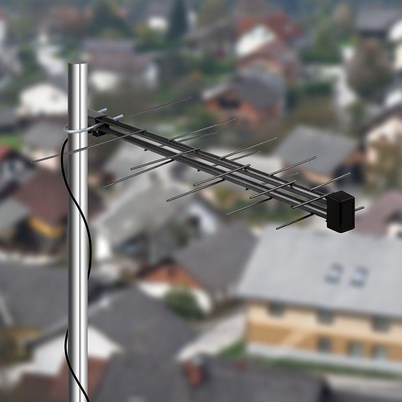  Антенна ТВ наружная для цифрового телевидения DVB-T2 (модель RX-423) (пакет) Rexant 34-0423 фото в каталоге от BTSprom.by