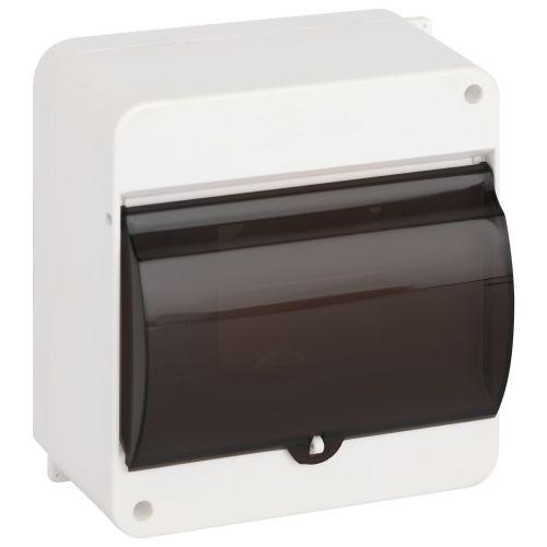 корпус навесной simple кмпн 1/6 ip30 пластик.; прозр. крышка; бел. эра б0069240 от BTSprom.by