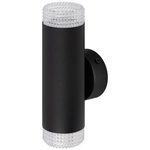  Светильник WL50 BK/TR 2хGU10 2х12Вт IP20 настенный черн. прозр. Эра Б0061194 фото в каталоге от BTSprom.by