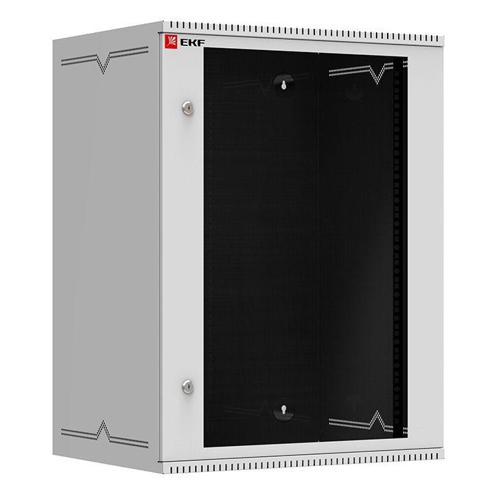 шкаф телекоммуникационный astra a штн 15u 600х450 настенный дверь стекло proxima ekf itb15g450 от BTSprom.by