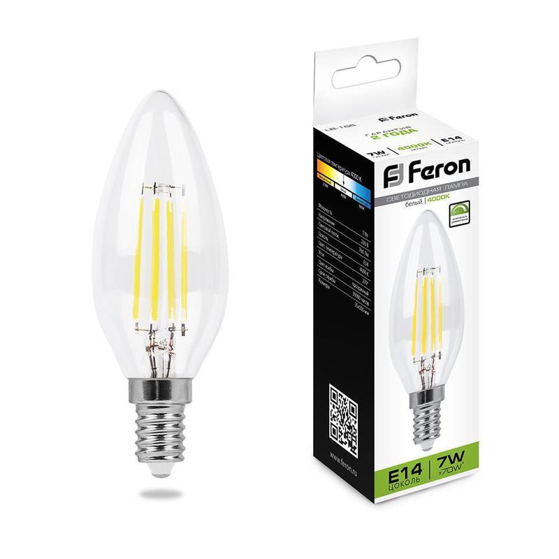 лампа светодиодная 7вт 230в e14 4000к lb-166 feron 25871 от BTSprom.by