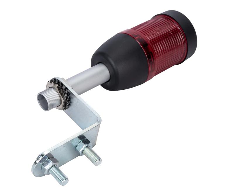  Колонна сигнальная 50мм 24В светодиод LED алюм. настенное соединение 100мм красн. EMAS IK51L024XD01 фото в каталоге от BTSprom.by