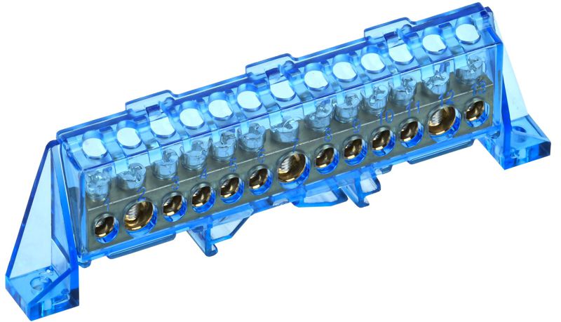 шина нулевая n в комб. изол. "стойка" 8х12-13-с tekfor iek tf-nn20-13-dp-k07 от BTSprom.by