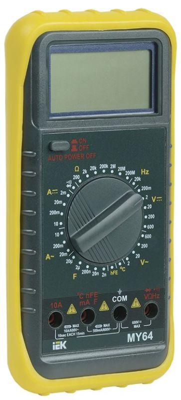 мультиметр цифровой professional my64 iek tmd-5s-064 от BTSprom.by