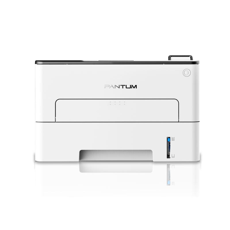 принтер лазерный mono laser дуплекс а4 33стр./мин. 1200dpi 256мбайтram pcl/ps лоток 250 листов usb/lan нагр. макс 60000стр./мес рек. 3000стр./мес сер. корпус (проектная модель) p3302dn pantum 1876748 от BTSprom.by
