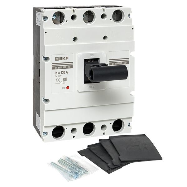  Выключатель автоматический 3п 800/630А 35кА ВА-99М PROxima EKF mccb99-800-630m фото в каталоге от BTSprom.by