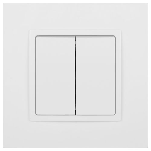  Переключатель 2-кл. Elegance 14-1106-01М 250В 10АХ матов. бел. Эра Б0065791 фото в каталоге от BTSprom.by