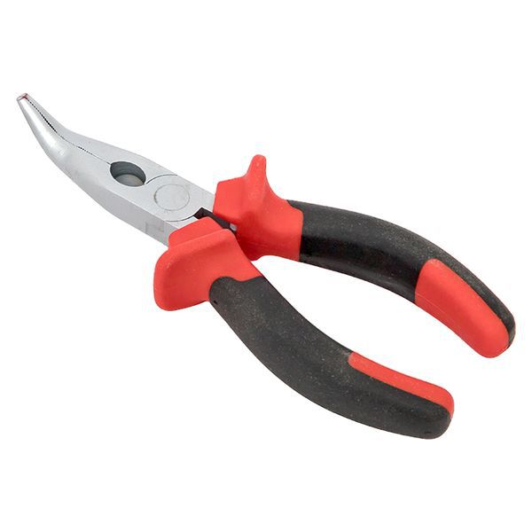 длинногубцы изогнутые 160мм master basic ekf dgi-160-mas от BTSprom.by