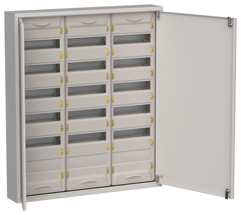 корпус щрн-216 (3х72) titan 5 960х830х140 ip31 метал. сер. iek ti5-50-n-3x072-31-7035 от BTSprom.by