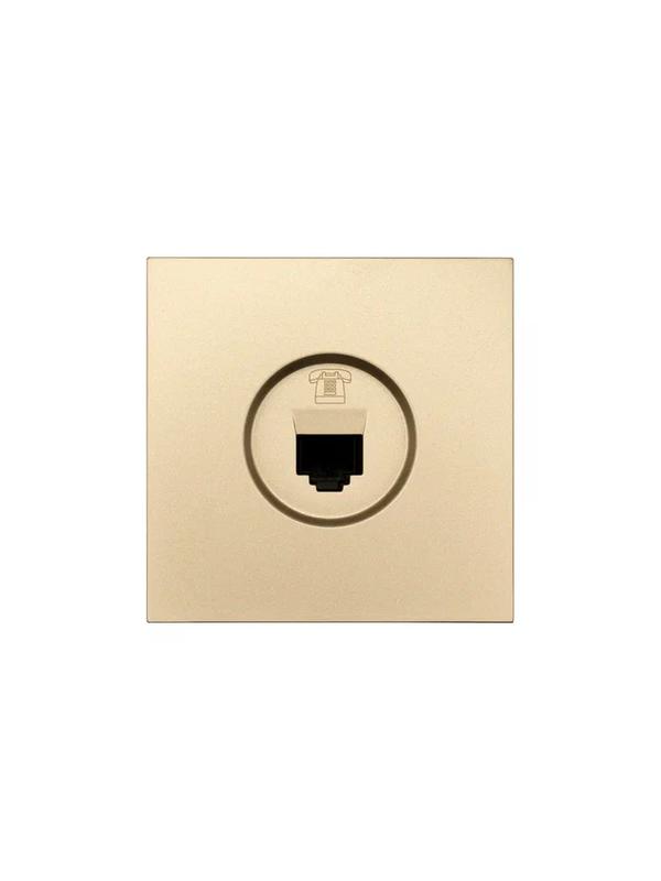 розетка телефонная евро сп zima ip20 зол. lezard 704-3688-137 от BTSprom.by