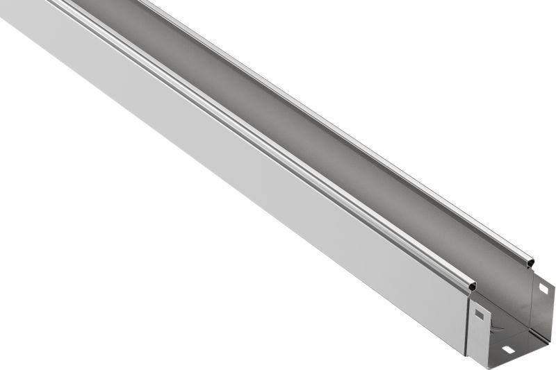 Лоток листовой неперфорир. 80х80 L3000 сталь 1мм IEK CLN10-080-080-100-3 от BTSprom.by