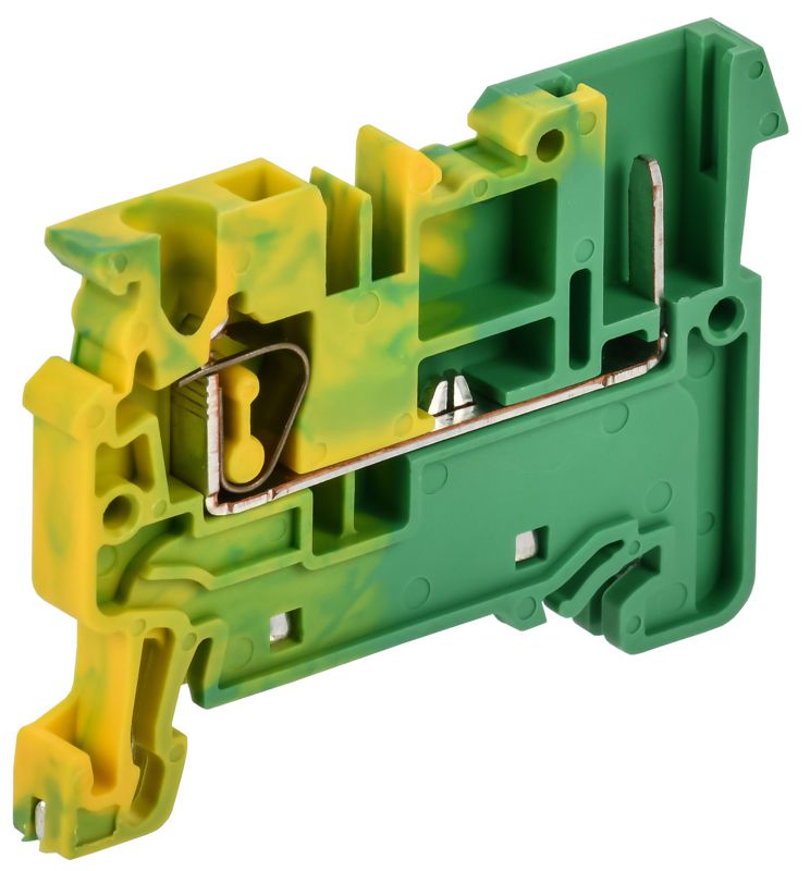 клемма пружинная cx2.5-1b pe 2.5кв.мм заземл. armafix iek af-ct41-06-11-k52-002 от BTSprom.by