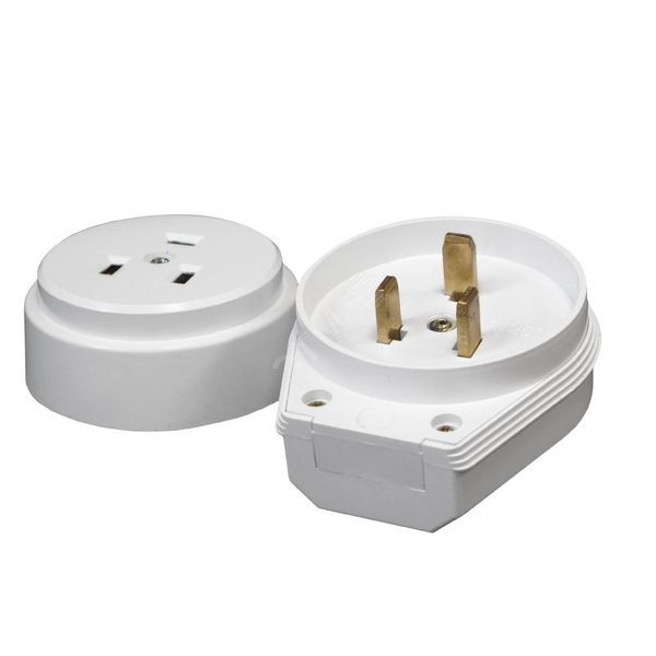 разъем 1-м оп рш-вш 32а ip20 250в 2p+pe пластик. бел. proxima ekf as-250-o-01 от BTSprom.by