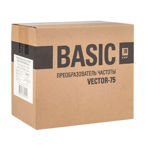  Преобразователь частоты 1.5кВт 3х400В VECTOR-80 Basic EKF VT80-1R5-3 фото в каталоге от BTSprom.by