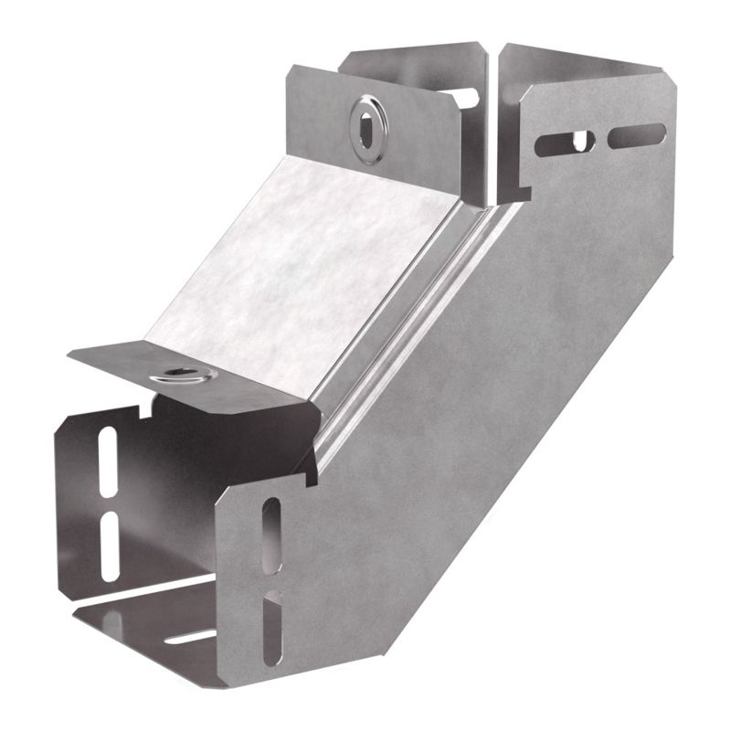 Угол для лотка вертикал. внутр. 90град. 100х80 Стандарт с крышкой Промрукав PR16.0525 от BTSprom.by