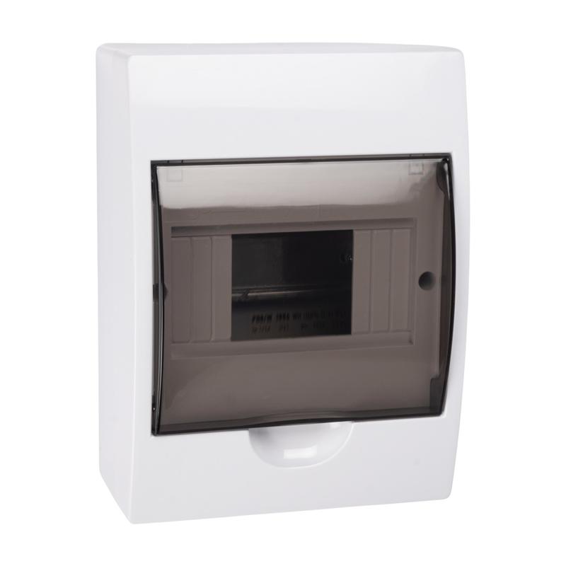 бокс модульный накладной pdb/w 1006 wh (щрн-п- 6) ip41 пластик. pro jazzway 5071650 от BTSprom.by
