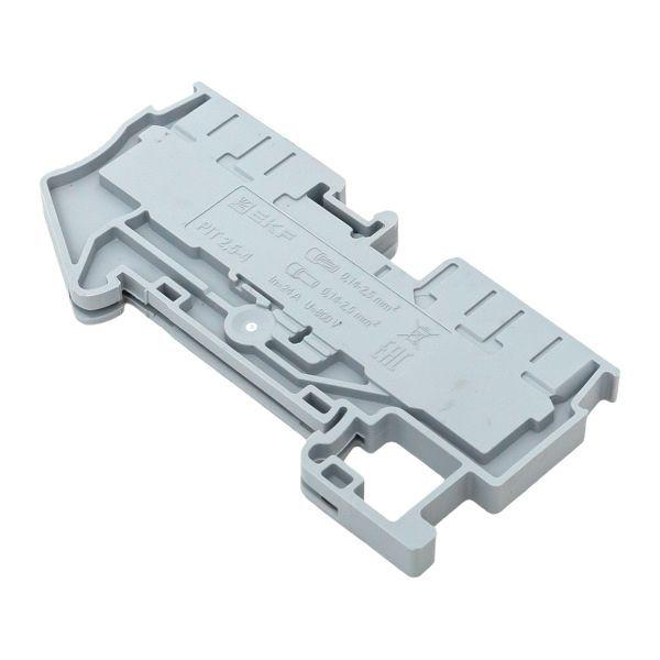  Колодка клеммная пружинная 2.5 Push-in 4 вывода сер. EKF PIT-2.5-4 фото в каталоге от BTSprom.by
