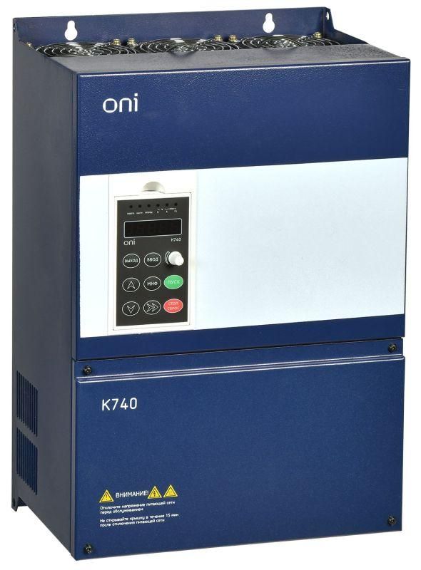 преобразователь частоты k740 380в 3ф 30-37квт 60-75а энкодер profibus oni k740-33-30g37pmz от BTSprom.by