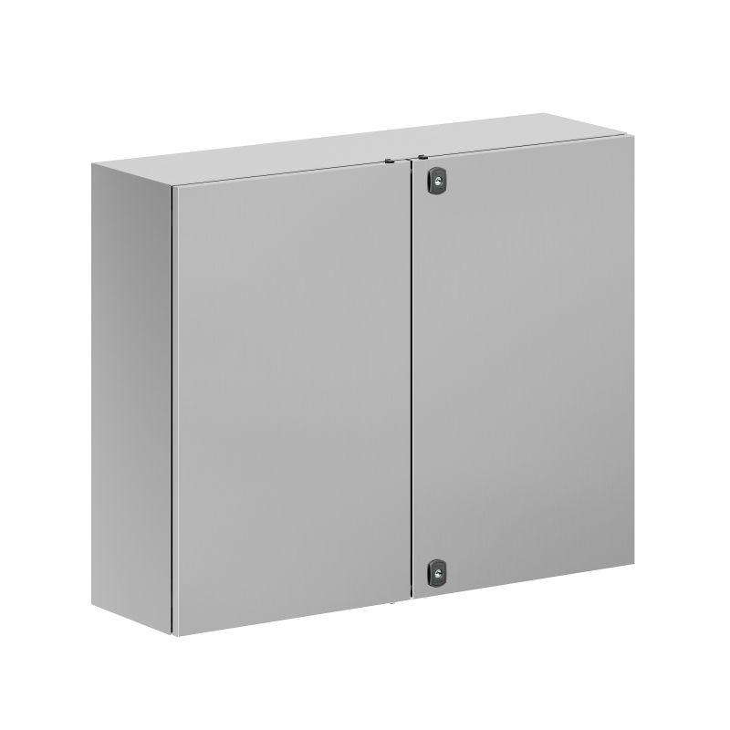 корпус навесной sth с м/п двухдверный из нержавеющей стали aisi304 800х1000х300мм с фланцем dkc r5sth0813f-304 от BTSprom.by