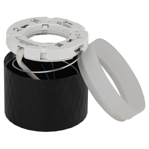  Светильник OL37 BK GX53 IP20 настен./потолочн. спот черн. Эра Б0056384 фото в каталоге от BTSprom.by