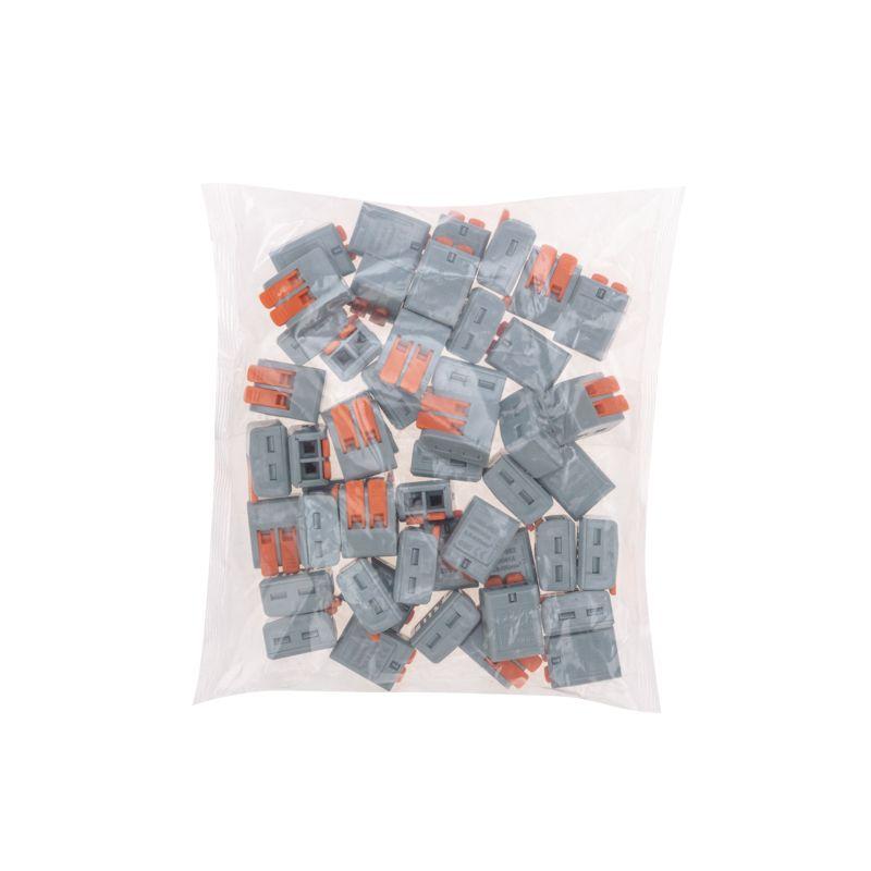  Клемма универсальная СМК 222-612/221-612 2-проводная сер. 0.5-4/6кв.мм (уп.50шт) Rexant 07-5270 фото в каталоге от BTSprom.by