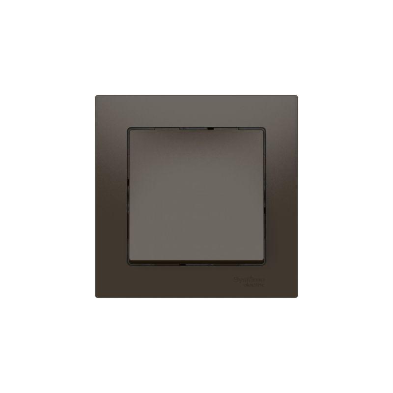  Выключатель 1-кл. AtlasDesign (сх. 1) 10AX быстрозажим. клем. в сборе мокко SE ATN000612S фото в каталоге от BTSprom.by