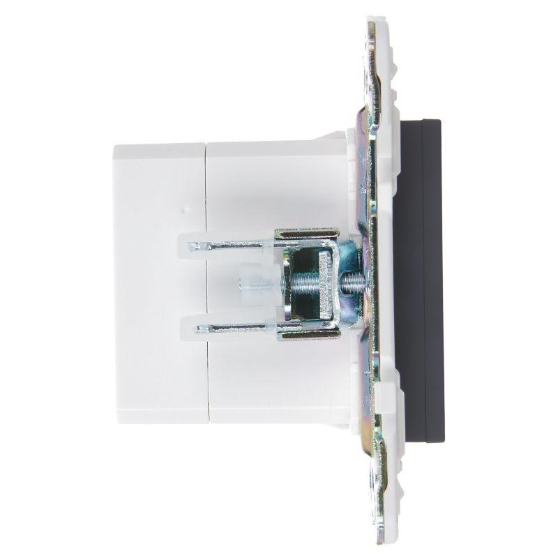  Розетка USB A+A 3.1А SKANDY SK-R15T титан IEK SK-U21-D31-K48 фото в каталоге от BTSprom.by