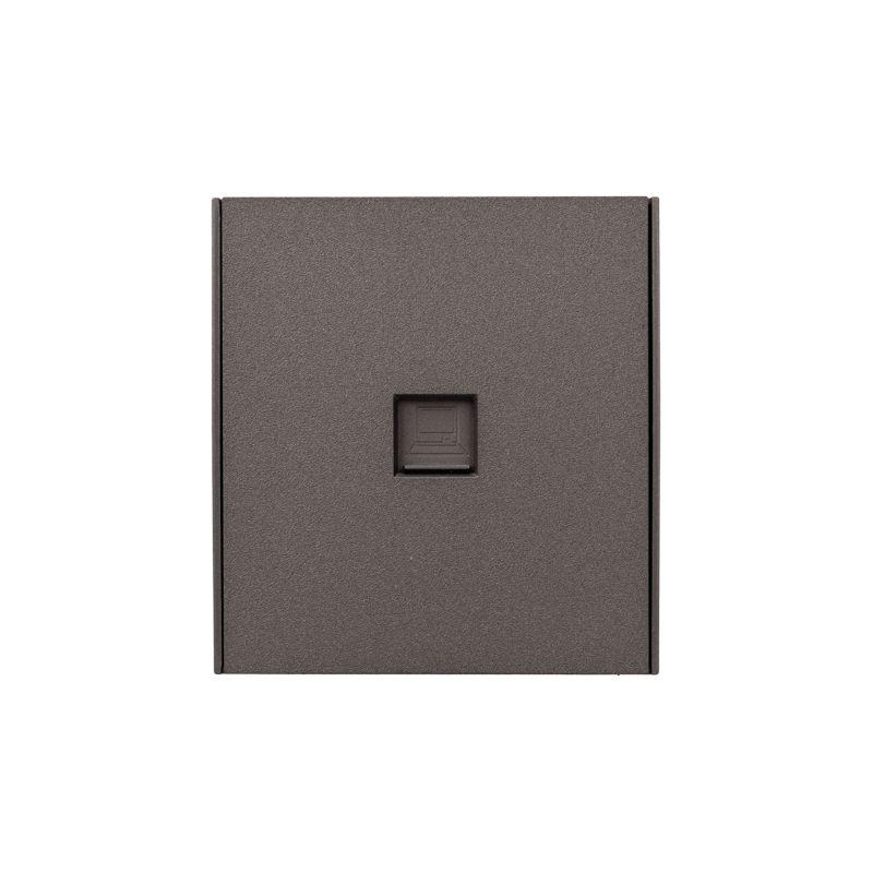 розетка компьютерная сп strong miele rj45 кат.6 графит kranz kr-78-0724-6 от BTSprom.by