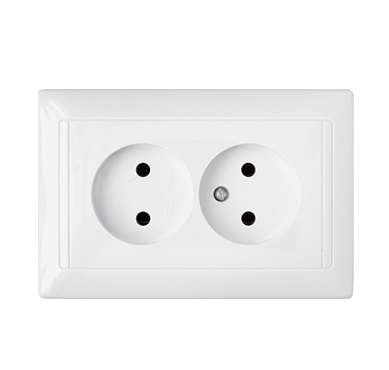 розетка 2-м сп 16а ip20 бел. bylectrica рс16-307 от BTSprom.by