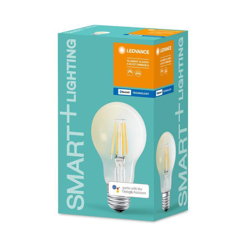 Лампа светодиодная SMART+ Filament Classic Dimmable 60 6Вт/2700К E27 LEDVANCE 4058075208551 фото в каталоге от BTSprom.by