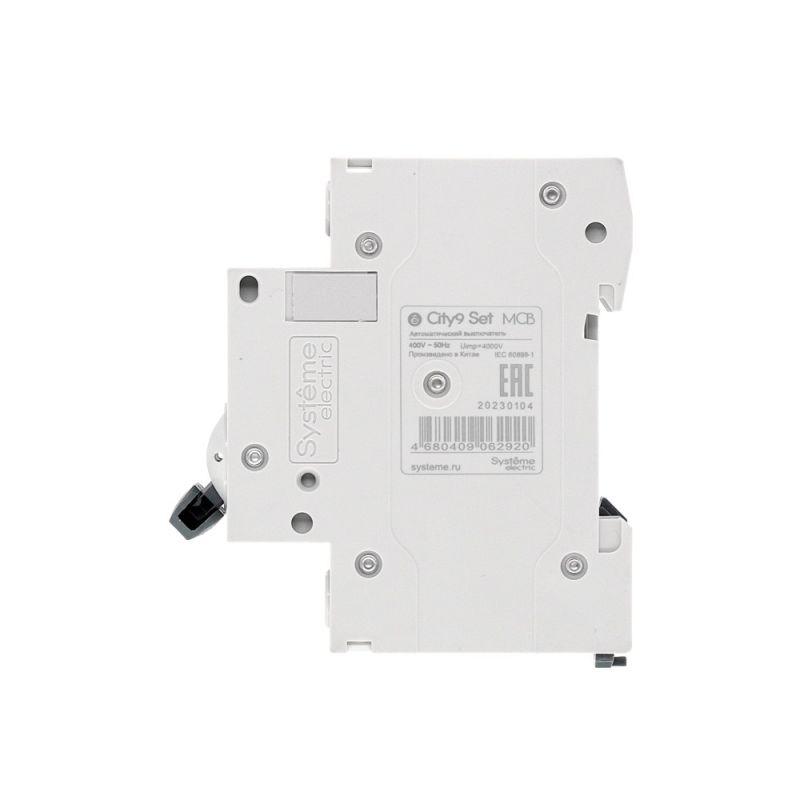  Выключатель автоматический модульный 2п B 10А 4.5кА City9 Set 230В SE C9F14210 фото в каталоге от BTSprom.by