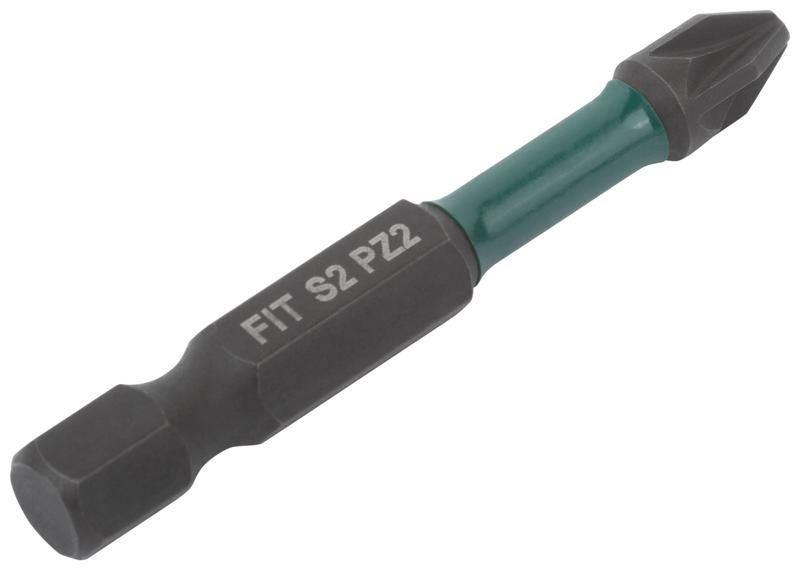  Набор бит кованые ударные сталь S2 односторонние 50мм PZ2 профи блистер (уп.10шт) FIT 57486 фото в каталоге от BTSprom.by