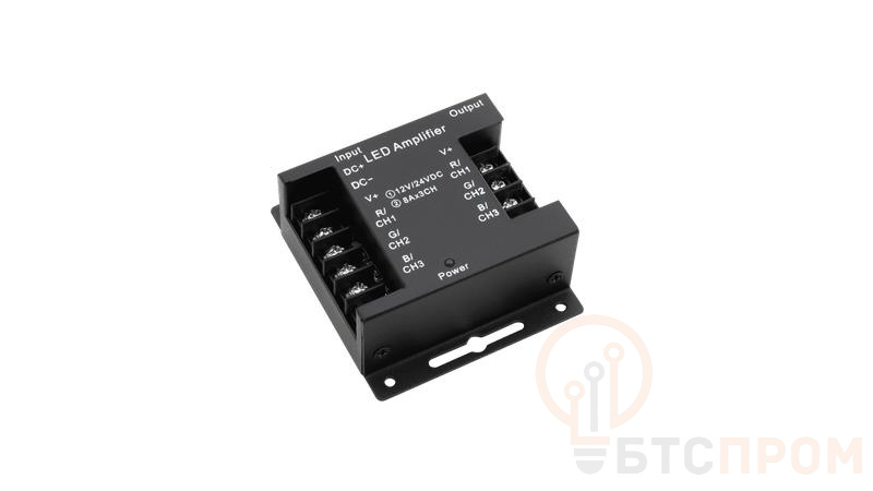 Усилитель RGB AMP-RGB-24A-Bl 24А черн. SWG Standard 00-00001071 фото в каталоге от BTSprom.by  Усилитель RGB AMP-RGB-24A-Bl 24А черн. SWG Standard 00-00001071 фото в каталоге от BTSprom.by