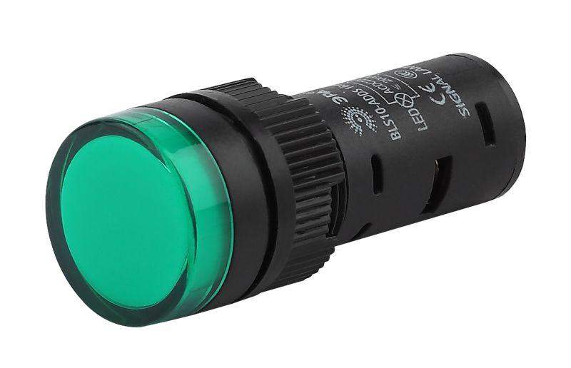 лампа ad16ds(led) матрица 16мм зел. 24в ac/dc bls10-adds-024-k06-16e эра б0045612 от BTSprom.by