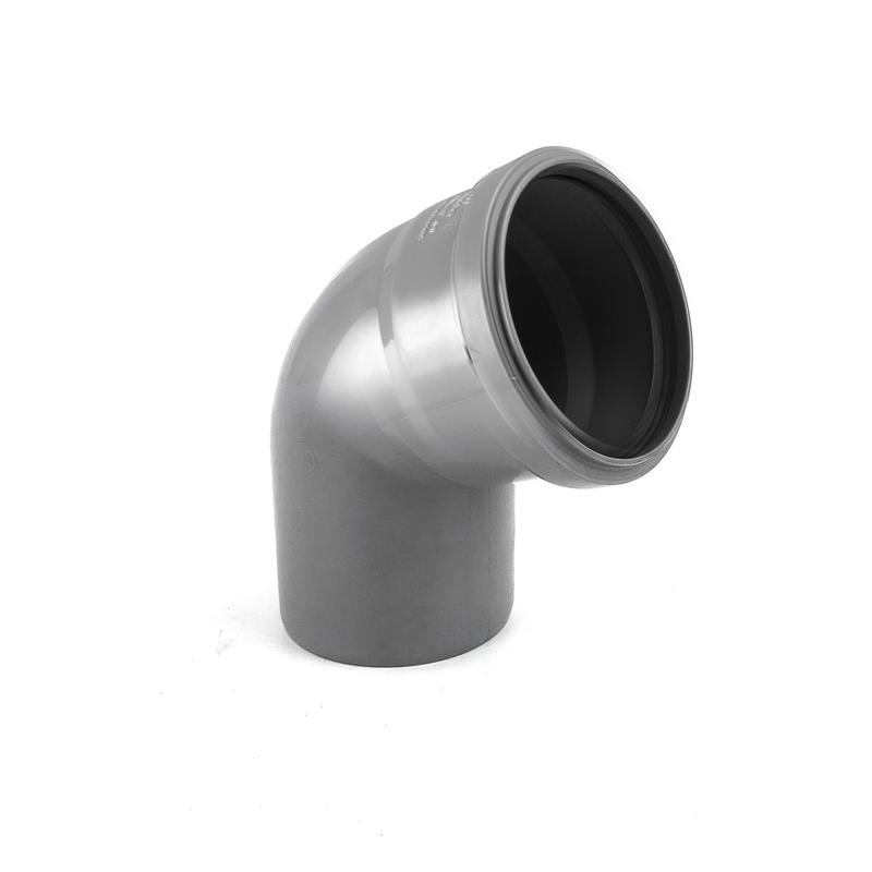 отвод вк пп 125х45 g сер. rtp 33505 от BTSprom.by