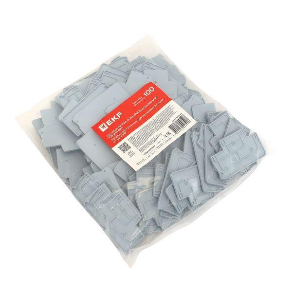  Заглушка для пружинная двухуровневая 2.5 Push-in сер. EKF EP-PIT-2.5-double фото в каталоге от BTSprom.by