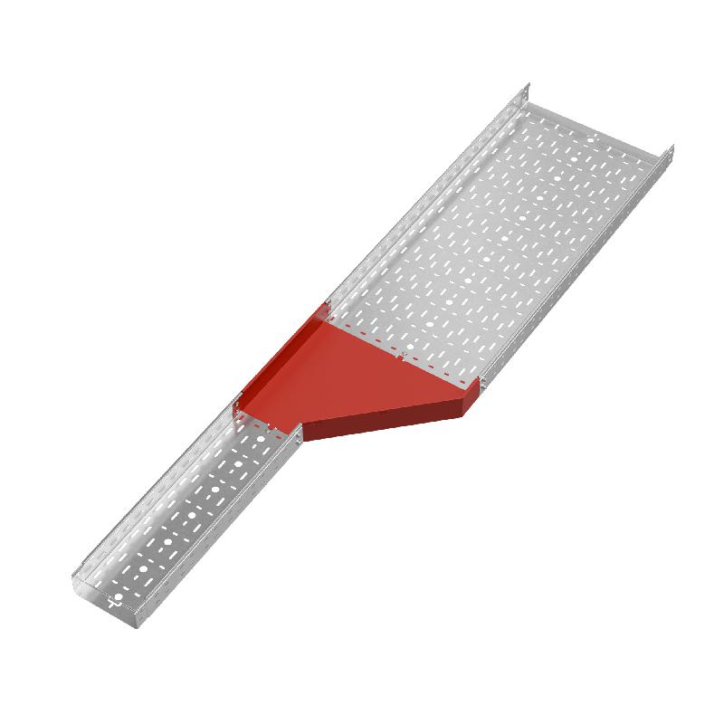 Переходник для лотка правый 80х200-500 "ПЛЮС" INOX304 PDplus80-200-500-R INOX304 КМ PL5783 фото в каталоге от BTSprom.by