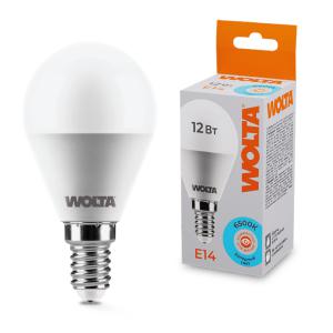 лампа светодиодная 12вт 6500к e14 wolta 25w45gl12e14 от BTSprom.by